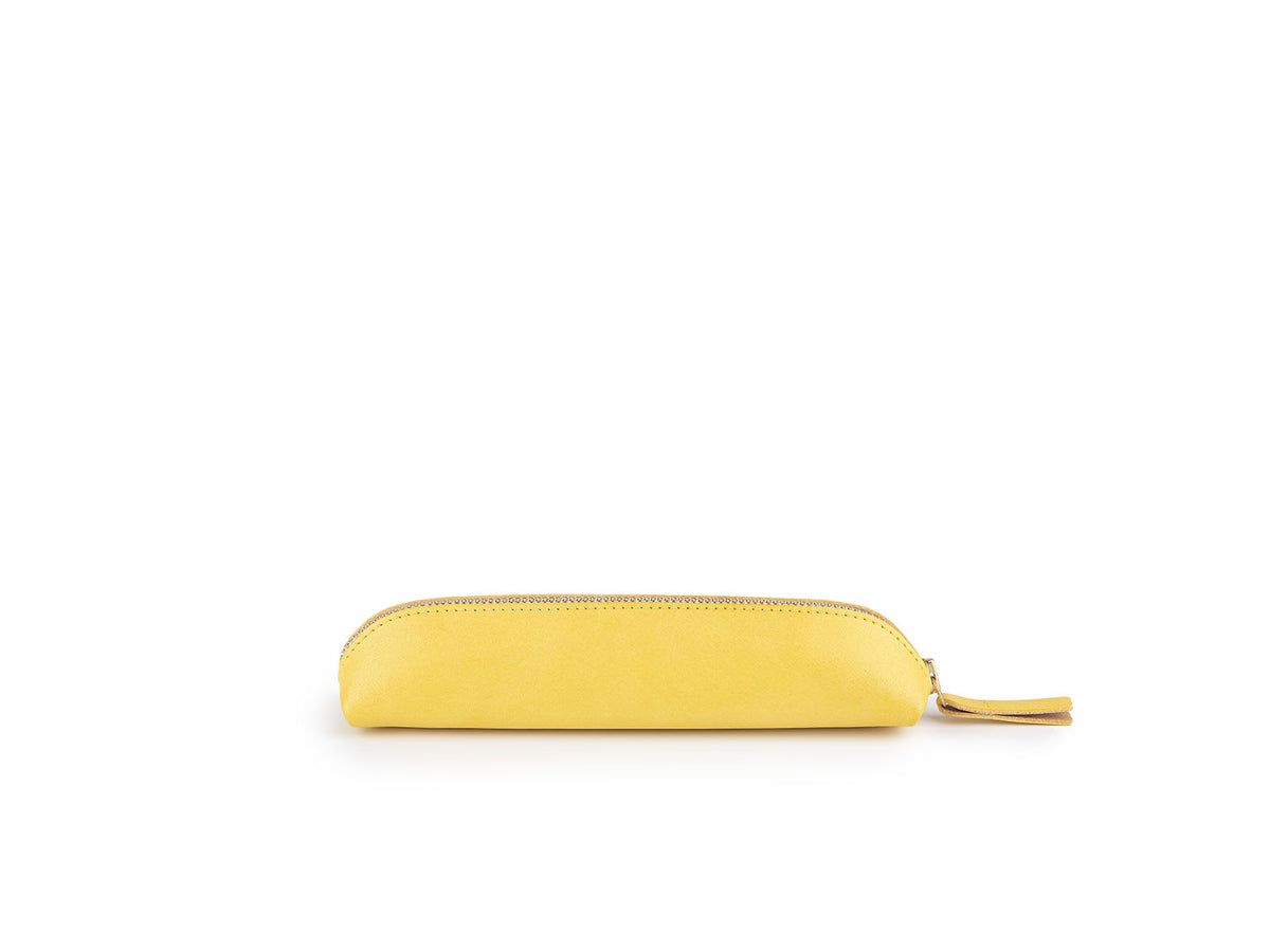 MARA Kleine Stiftetasche zitronengelb